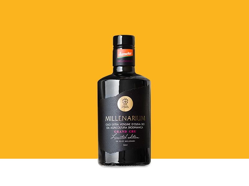 Olio extra vergine d’oliva “Millenarium” da ulivi secolari 500ml