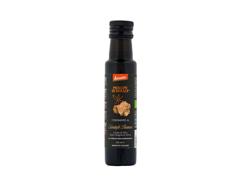 Condimento al Tartufo Bianco a base di olio evo Demeter “Principe di Gerace” 100ml