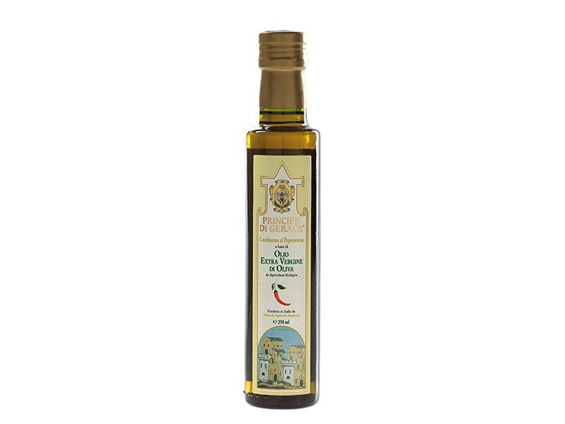 Condimento al Peperoncino a base di olio evo “Principe di Gerace” 250ml
