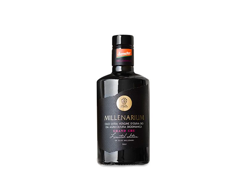 Olio extra vergine d’oliva “Millenarium” da ulivi secolari 500ml