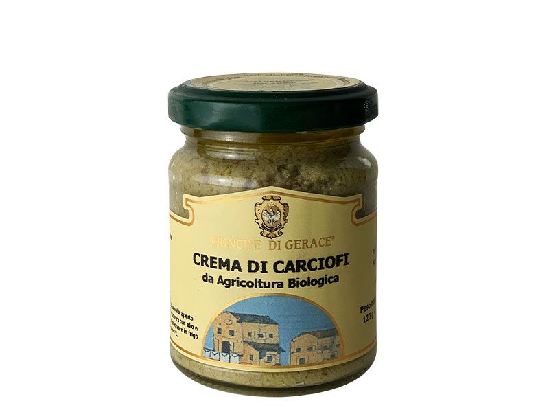 Crema di carciofi da agricoltura biologica “Principe di Gerace”