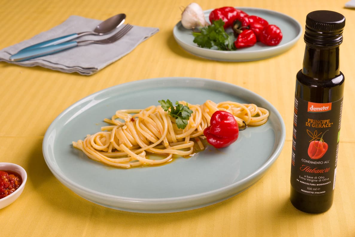 Spaghetti Aglio olio e peperoncino (vegano)