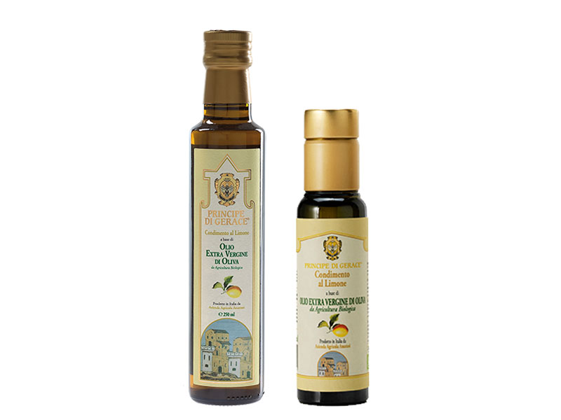 Condimento al limone con olio Principe di Gerace