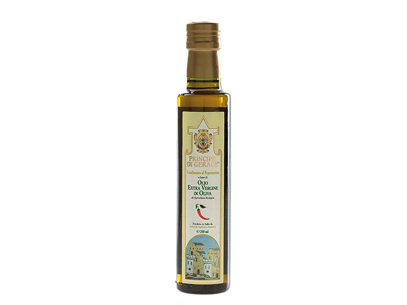 ARPDGPEP250/1 - Principe di Gerace - Condimento al peperoncino a base di olio extravergine di oliva 250ml