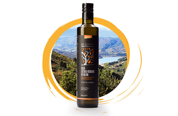 From our land kissed by the sun An excellent biodynamic extra virgin olive oil