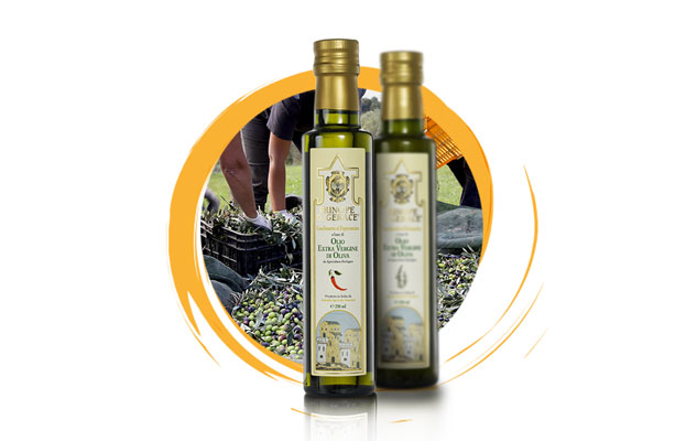From ancient family recipes Our extra virgin olive oil marries the aromas of the earth