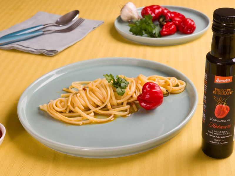 Spaghetti Aglio olio e peperoncino (vegano)