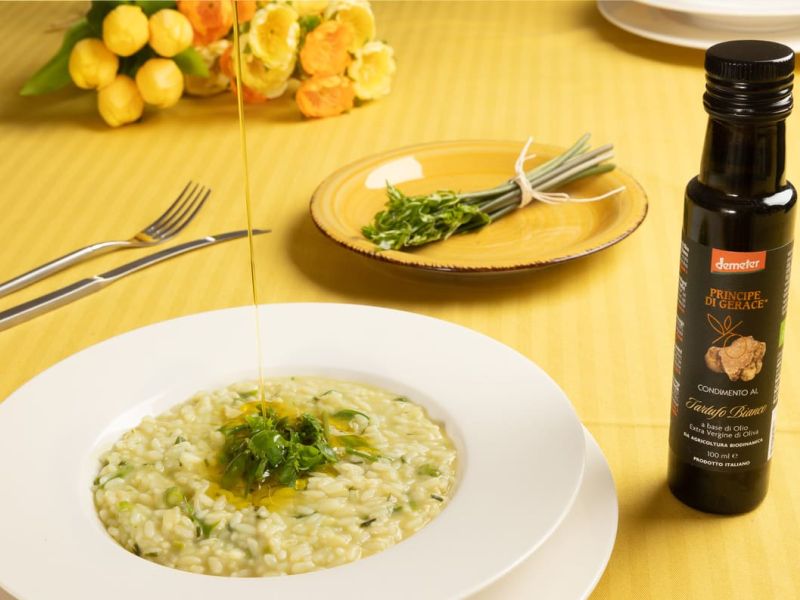 Risotto cremoso agli asparagi (vegetariano e senza glutine)