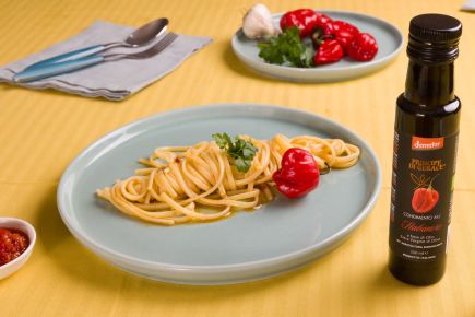 Spaghetti Aglio olio e peperoncino (vegano)